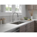 Delta 9190-AR-DST Broderick Pull-Down Kitchen W/Shieldspray 1L 