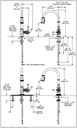 Delta 9190-AR-DST Broderick Pull-Down Kitchen W/Shieldspray 1L 