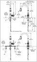 Delta 9190-DST Broderick Pull-Down Kitchen W/Shieldspray 1L 