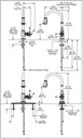 Delta 9190T-AR-DST Broderick Touch2O Pd Kitchen W/Shieldspray 1L 
