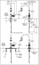 Delta 9190T-DST Broderick Touch2O Pd Kitchen W/Shieldspray 1L 