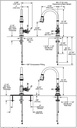 Delta 9190T-KS-DST Broderick Touch2O Pd Kitchen W/Shieldspray 1L 