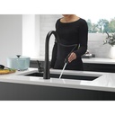Delta 9191-BL-DST Monrovia Single Handle Pull-Down Kitchen Faucet In Matte Black