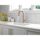 Delta 9191-CZ-PR-DST Monrovia Single Handle Pull-Down Kitchen Faucet In Champange Bronze