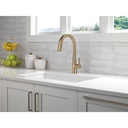 Delta 9191-CZ-PR-DST Monrovia Single Handle Pull-Down Kitchen Faucet In Champange Bronze