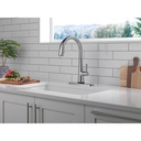 Delta 9191T-AR-PR-DST Monrovia Single Handle Pull-Down Kitchen Faucet With Touch2O Technolo