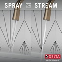 Delta 9191T-CZ-PR-DST Monrovia Single Handle Pull-Down Kitchen Faucet With Touch2O Technolo