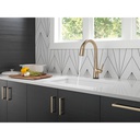 Delta 9191T-CZ-PR-DST Monrovia Single Handle Pull-Down Kitchen Faucet With Touch2O Technolo