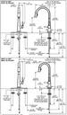 Delta 9191T-CZ-PR-DST Monrovia Single Handle Pull-Down Kitchen Faucet With Touch2O Technolo