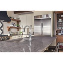 Delta 9197-PR-DST Cassidy Pull-Down Kitchen W/Shieldspray 1L 