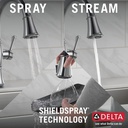 Delta 9197T-AR-PR-DST Cassidy Touch2O Pd Kitchen W/Shieldspray 1L 