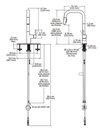 Delta 930LF Junction Single Handle Pull Down Kitchen Faucet 