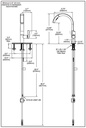Delta 940LF-AR Keele Single Handle Pull Down Kitchen Faucet 
