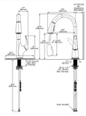 Delta 959LF-SS Seabourne Pulldown Kitchen Faucet