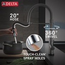 Delta 9659TL-AR-DST Trinsic Pro Pulldown Touchless Kitchen Faucet Ar