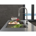 Delta 9659TL-AR-DST Trinsic Pro Pulldown Touchless Kitchen Faucet Ar