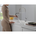 Delta 9659TL-DST Trinsic Pro Pulldown Touchless Kitchen Faucet Chrome
