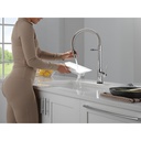 Delta 9659TL-DST Trinsic Pro Pulldown Touchless Kitchen Faucet Chrome