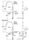 Delta 976LF Osler Single Handle Pull Down Kitchen Faucet 