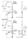 Delta 976LF-1.0 Osler Single Handle Pull Down Kitchen Faucet-1.0 