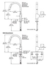 Delta 976LF-SS Osler Single Handle Pull Down Kitchen Faucet 