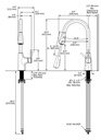 Delta 981LF Banting Pulldown Kitchen Faucet