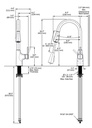 Delta 981LF-SS Banting Pulldown Kitchen Faucet