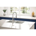 Delta 983LF Prodeco Pulldown Industrial Spring Kitchen Faucet