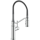 Delta 983LF Prodeco Pulldown Industrial Spring Kitchen Faucet