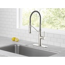 Delta 983LF-SS Prodeco Pulldown Industrial Spring Kitchen Faucet