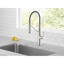 Delta 983LF-SS Prodeco Pulldown Industrial Spring Kitchen Faucet