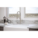 Delta 983LF-SS Prodeco Pulldown Industrial Spring Kitchen Faucet