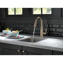 Delta 9913-CZ-DST Single Handle Pull-Down Bar/Prep Faucet Cz