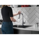 Delta 9913T-AR-DST Essa Single Handle Pull-Down Bar/Prep Faucet With Touch2O 