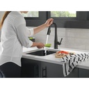 Delta 9913T-BL-DST Essa Single Handle Pull-Down Bar/Prep Faucet With Touch2O 