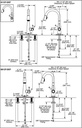 Delta 9913T-CZ-DST Single Handle Pull-Down Bar/Prep Faucet With Touch2O Cz