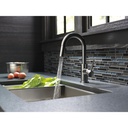 Delta 9959-KS-DST Trinsic Single Handle Pull-Down Bar/Prep Faucet 