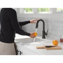 Delta 9959TL-BL-DST Trinsic Bar Pulldown Touchless Kitchen Faucet Matte Black