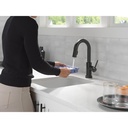 Delta 9959TL-BL-DST Trinsic Bar Pulldown Touchless Kitchen Faucet Matte Black