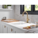 Delta 9959TL-CZ-DST Trinsic Bar Pulldown Touchless Kitchen Faucet Cz