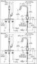 Delta 9976-AR-PR-DST Pull-Down Bar/Prep Faucet 1L