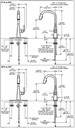 Delta 9976-BL-DST Pull-Down Bar/Prep Faucet 1L