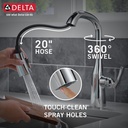 Delta 9976-PR-DST Pull-Down Bar/Prep Faucet 1L
