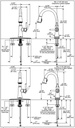 Delta 9979-DST Coranto Single Handle Bar/Prep 