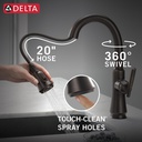 Delta 9979T-RB-DST Coranto Single Handle Bar/Prep Touch 