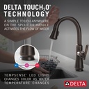 Delta 9979T-RB-DST Coranto Single Handle Bar/Prep Touch 