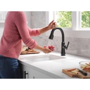 Delta 9979TL-BL-DST Coranto Pulldown Touchless Kitchen Bar Faucet Matte Black