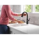 Delta 9979TL-BL-DST Coranto Pulldown Touchless Kitchen Bar Faucet Matte Black