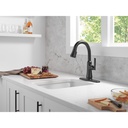Delta 9979TL-BL-DST Coranto Pulldown Touchless Kitchen Bar Faucet Matte Black
