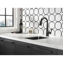 Delta 9982-BL-DST Emmeline Pull-Down Bar/Prep Faucet 1L 